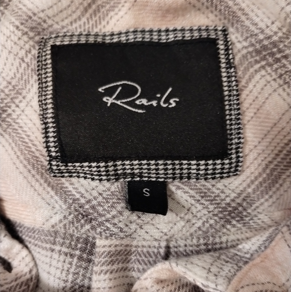 Rails Pink Flannel Women's Size S - Picture 3 of 4